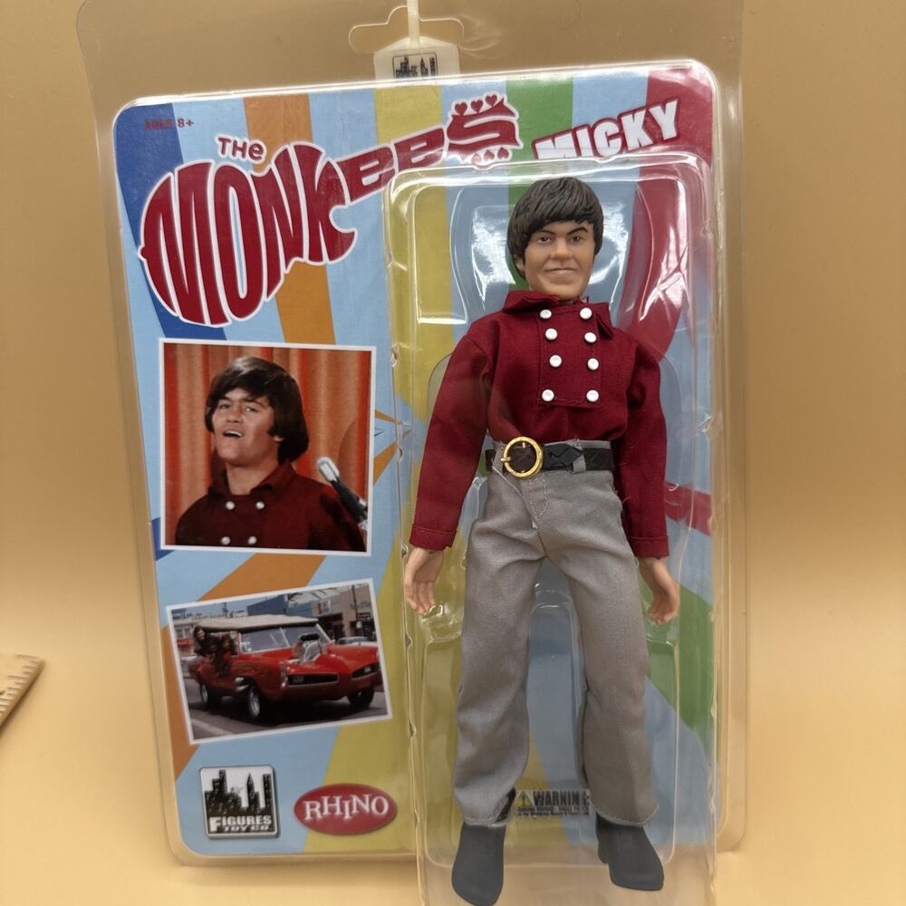 The Monkees 8 Inch Figure DAVY JONES IN RED Band Outfit: